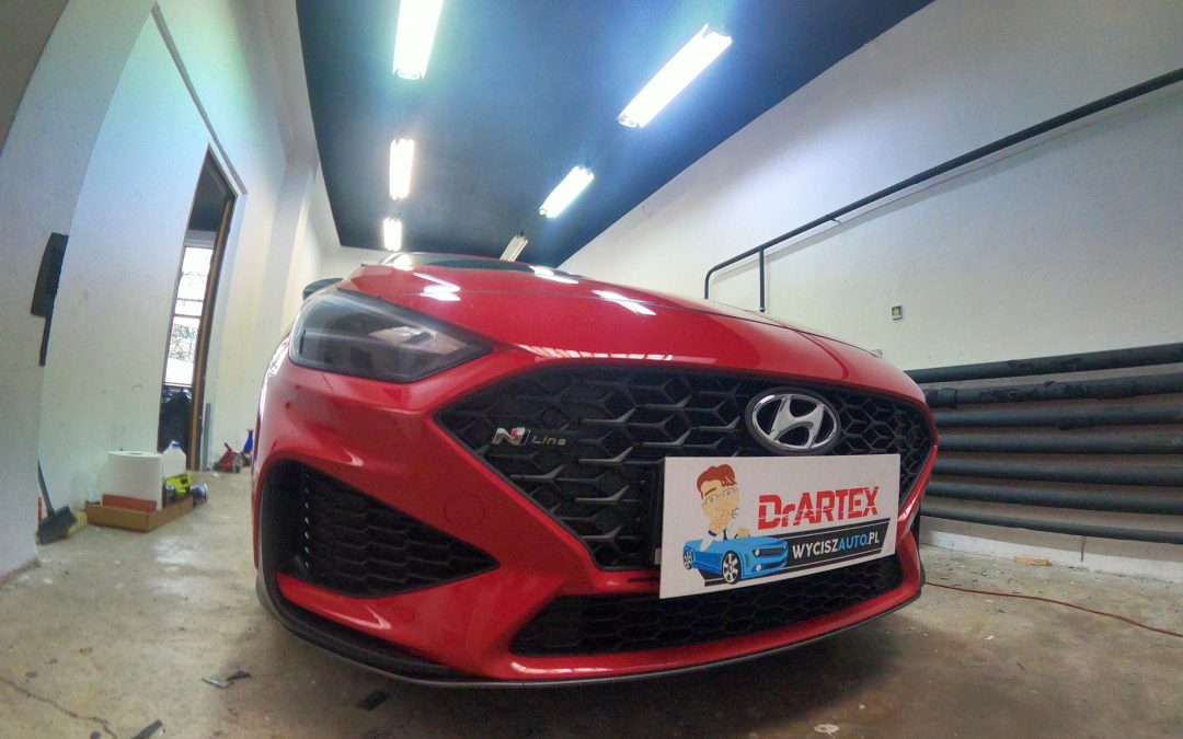 Hyundai i30 wyciszenie bagażnika, nadkoli, drzwi oraz uszczelek